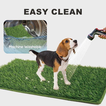 Grass Pee Pads for Dogs Potty, Artificial Grass Patch Odor Free