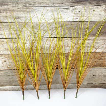 20PCS Artificial Grass Plant，UV Resistant Artificial Greenery Stems