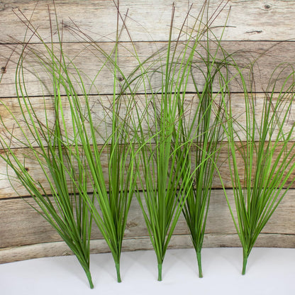 20PCS Artificial Grass Plant，UV Resistant Artificial Greenery Stems