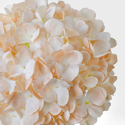 JINWOE Fall Boho Hydrangea Artificial Flowers,4PCS 21" Silk Real Touch Flowers, Faux Flowers Fake Artificial Hydrangeas with Stems for Bouquet Table Centerpieces Halloween