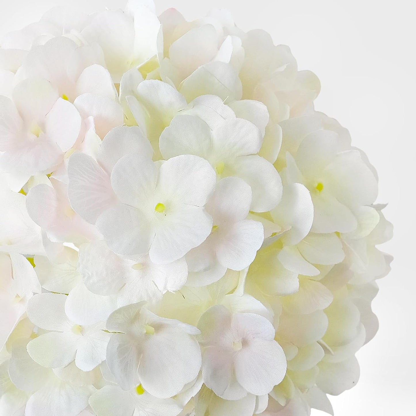 JINWOE Fall Boho Hydrangea Artificial Flowers,4PCS 21" Silk Real Touch Flowers, Faux Flowers Fake Artificial Hydrangeas with Stems for Bouquet Table Centerpieces Halloween