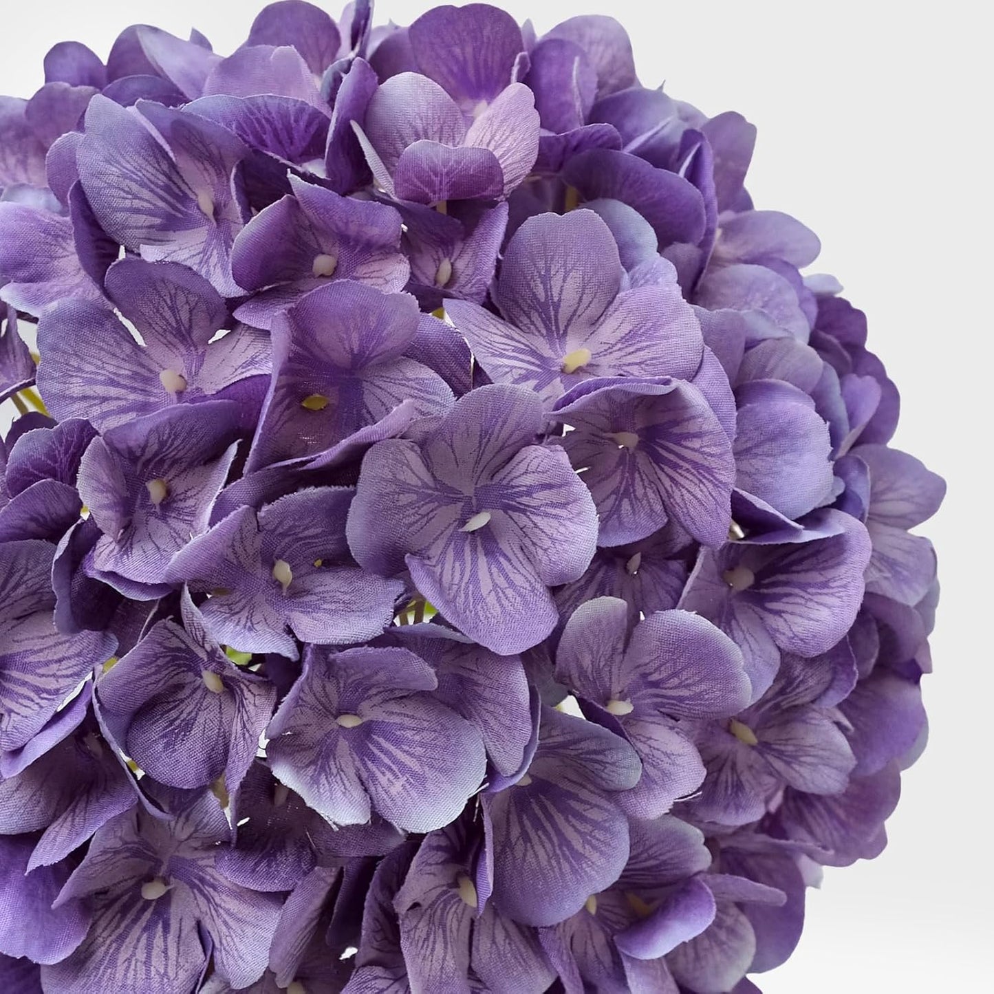 JINWOE Fall Boho Hydrangea Artificial Flowers,4PCS 21" Silk Real Touch Flowers, Faux Flowers Fake Artificial Hydrangeas with Stems for Bouquet Table Centerpieces Halloween