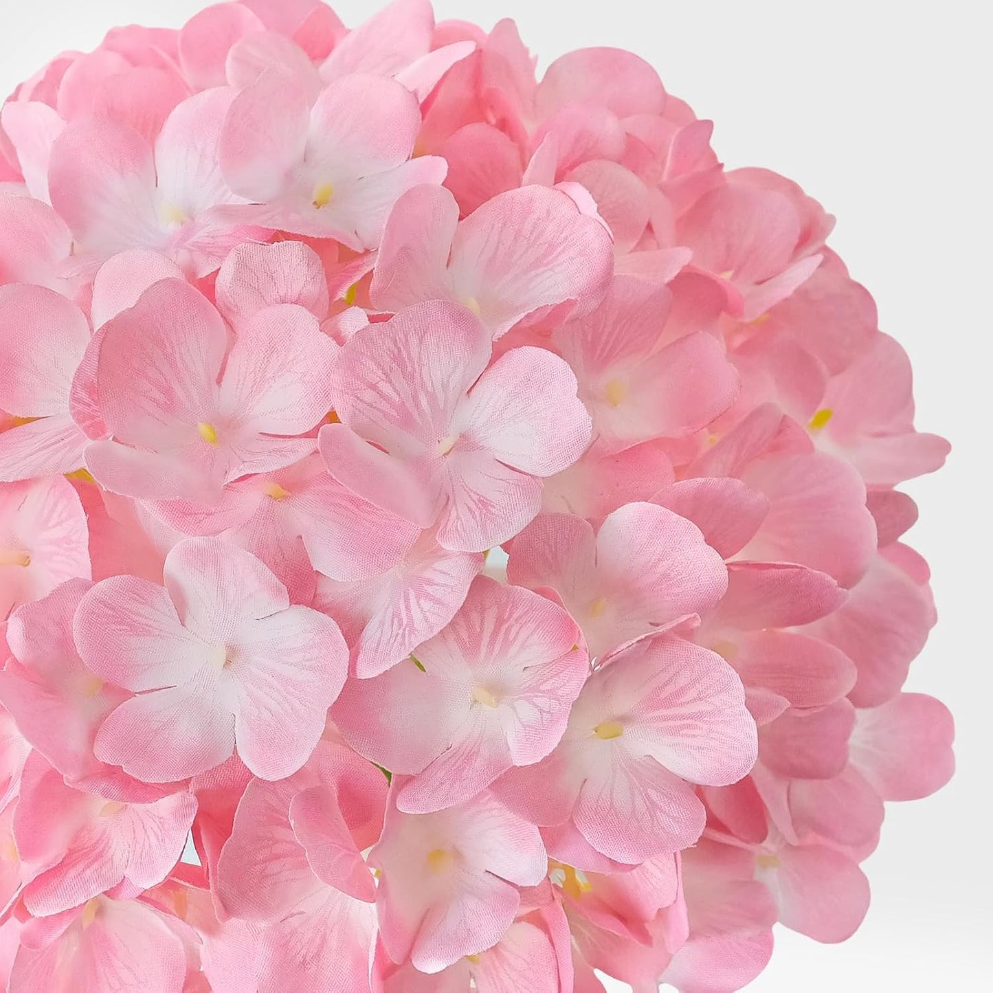 JINWOE Fall Boho Hydrangea Artificial Flowers,4PCS 21" Silk Real Touch Flowers, Faux Flowers Fake Artificial Hydrangeas with Stems for Bouquet Table Centerpieces Halloween