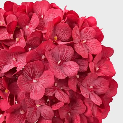JINWOE Fall Boho Hydrangea Artificial Flowers,4PCS 21" Silk Real Touch Flowers, Faux Flowers Fake Artificial Hydrangeas with Stems for Bouquet Table Centerpieces Halloween