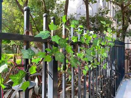 Artificial Rattan Tree Vines with Creeper Leaves Climbing Ivy Branches Grapevines UV Resistant Greenery Garland for Home Garden Landscape wall Hanging Climber Habitat Decor 43” (Green - Pack 4)
