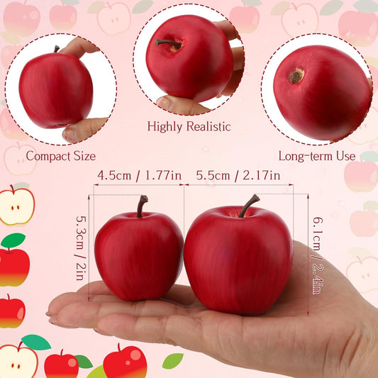 15 PCS Artificial Pomegranate Decoration Fake Fruit Model Realistic Lifelike Vegetable Display for New Year Garden Restaurant
