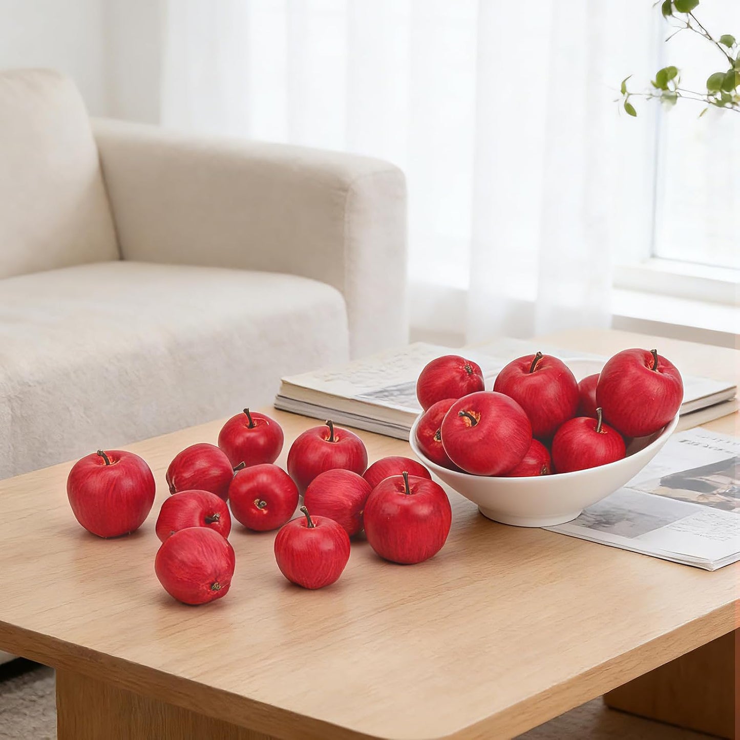 15 PCS Artificial Pomegranate Decoration Fake Fruit Model Realistic Lifelike Vegetable Display for New Year Garden Restaurant