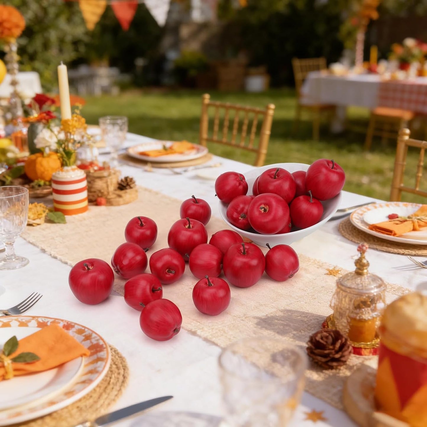 15 PCS Artificial Pomegranate Decoration Fake Fruit Model Realistic Lifelike Vegetable Display for New Year Garden Restaurant