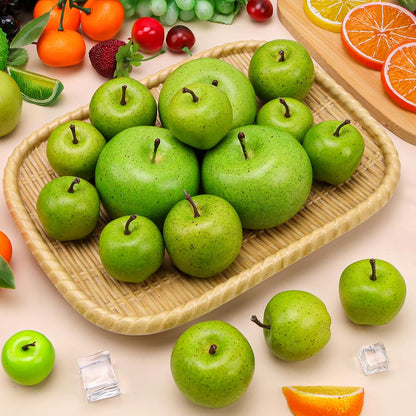 15 PCS Artificial Pomegranate Decoration Fake Fruit Model Realistic Lifelike Vegetable Display for New Year Garden Restaurant