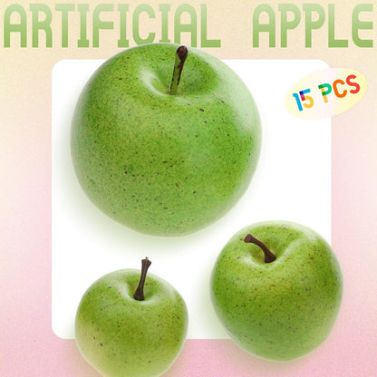 15 PCS Artificial Pomegranate Decoration Fake Fruit Model Realistic Lifelike Vegetable Display for New Year Garden Restaurant