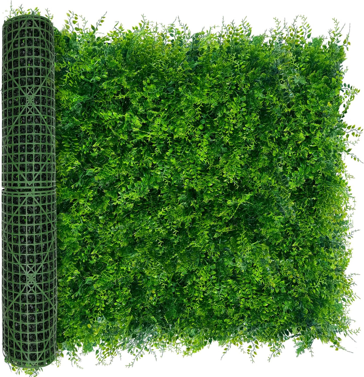 60"x128" (53.5 Sqft), Artificial Ivy Vine Privacy Fence Screen Roll