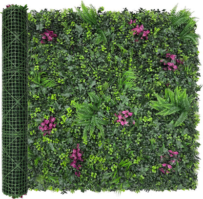 60"x128" (53.5 Sqft), Artificial Ivy Vine Privacy Fence Screen Roll