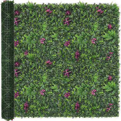 60"x128" (53.5 Sqft), Artificial Ivy Vine Privacy Fence Screen Roll