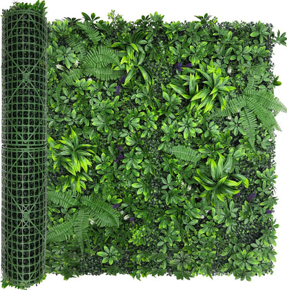 60"x128" (53.5 Sqft), Artificial Ivy Vine Privacy Fence Screen Roll