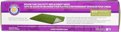 Artificial Turf for Dogs (16” x 24”) – Made in USA, Fake Grass Patch for Dogs Potty Urine, Rapid Flow Drainage Artificial Grass Replacement Turf, Indoor or Outdoor Use