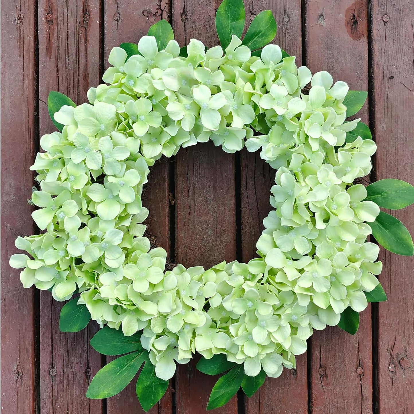 20 Pcs Blue Hydrangea Artificial Flowers Bulk, Faux Hydrangea Flowers Heads, Artificial Fake Silk Hydrangea Flowers with Stems, Blue Flowers Artificial for Decoration Wedding Décor