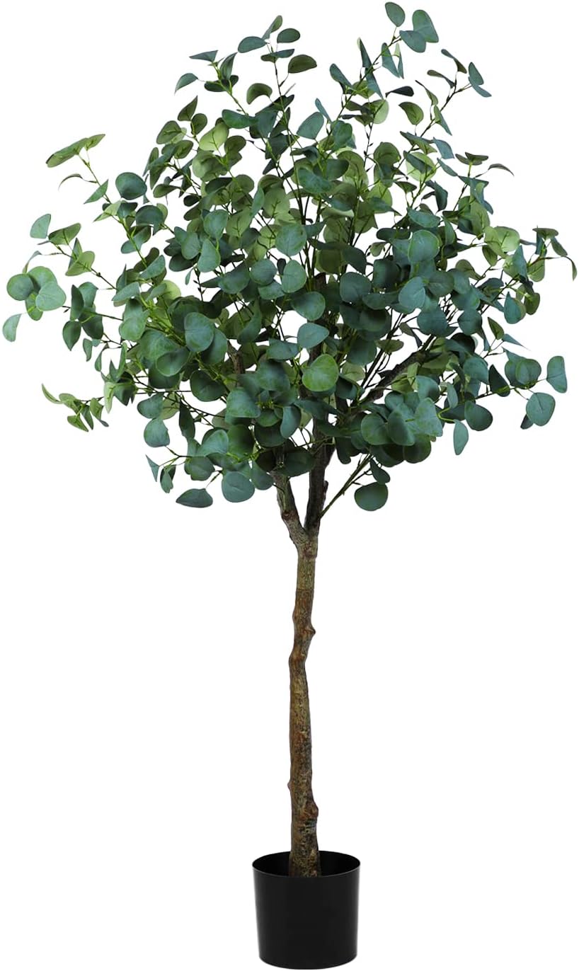 Small Fake Plant Potted - Faux Plant Indoor Plant Artificial Potted Plant Decor for Home and Office (Rosemary Green)