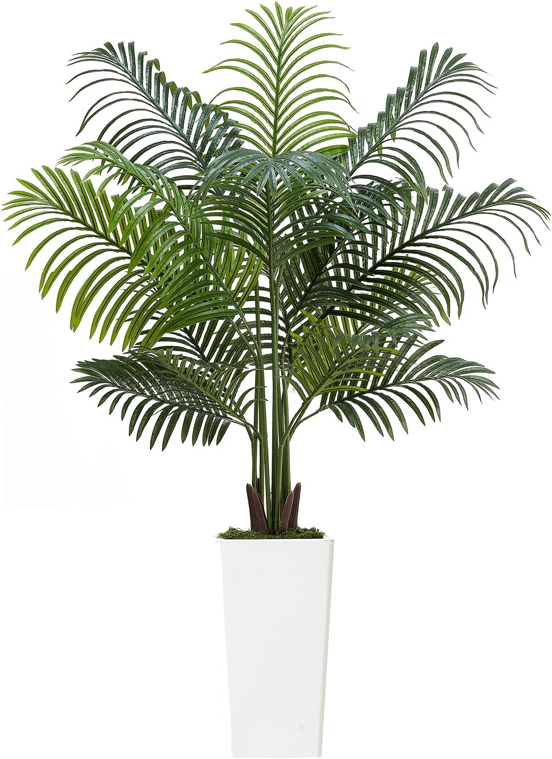 Artificial Bird of Paradise Tree, 5 FT Tall Faux Plant, PE Material & Anti-Tip Tilt Protection Low-Maintenance Plant, Lifelike Green Fake Tree for Home Office Warehouse Decor Indoor Outdoor