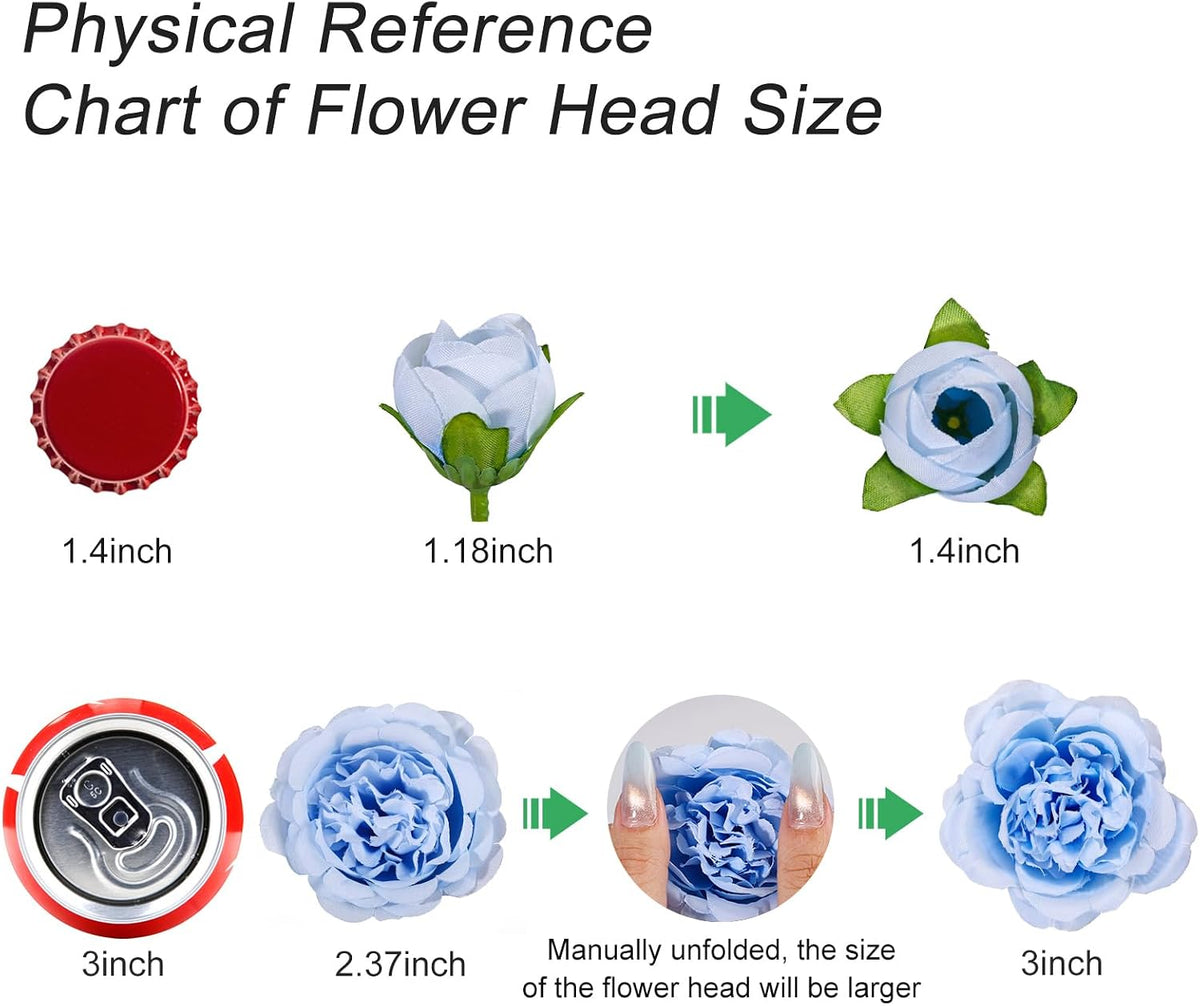4 Bundles Artificial Peonies Silk Flowers, White Faux Peony Bouquet Florals Arrangements Decor for Farmhouse Home Boho Wedding Table Centerpiece, Fake Plastic Flowers Bulk Vase Decoration (White)