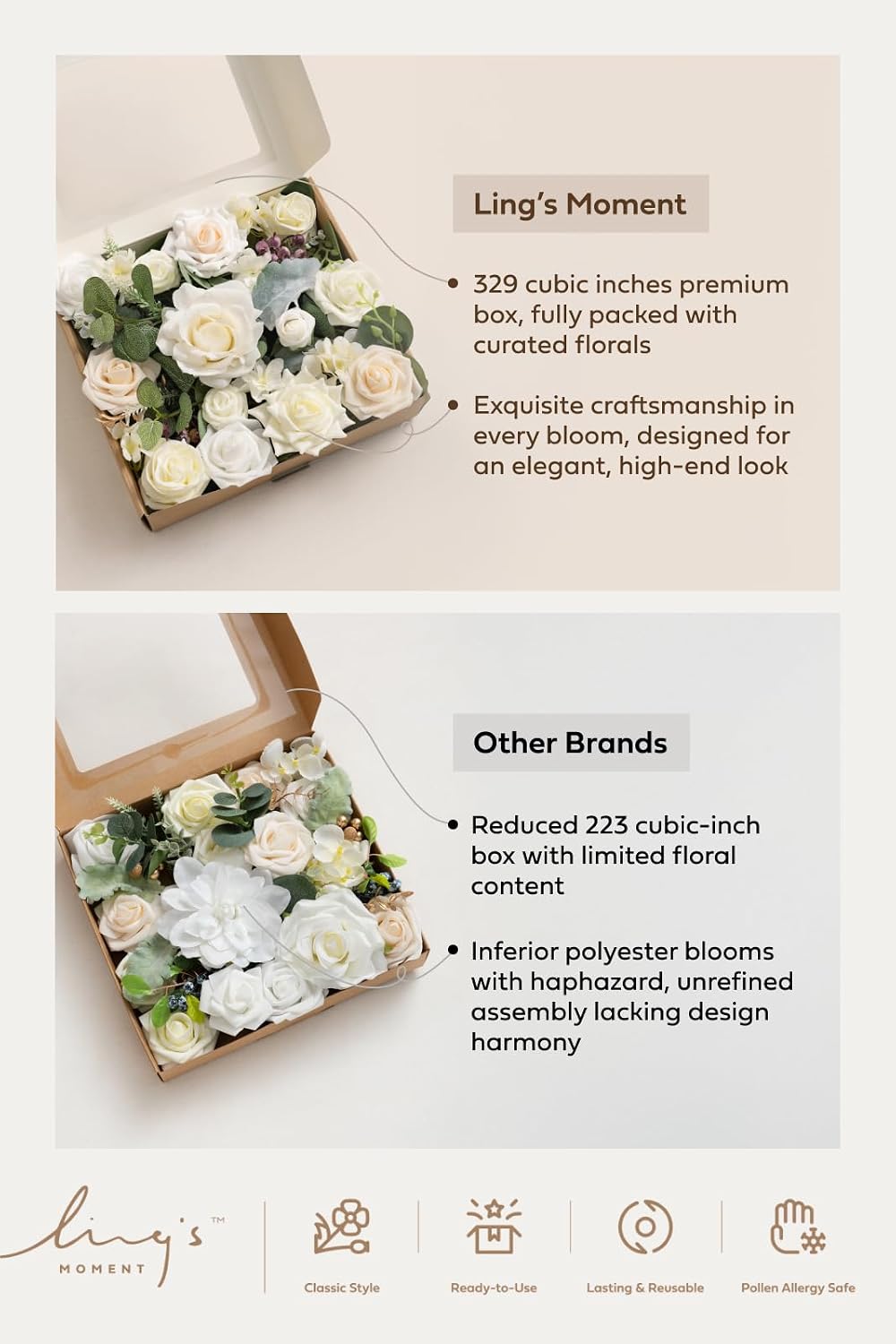 Artificial Pink Wedding Flowers Combo, English Pastel, Deluxe