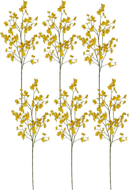 8 Pack Artificial Cherry Blossom Branches - 20 Inch Real Touch Silk Flowers with Bendable Stems for Vase, Wedding, Home Office Decor, Spring Floral, Party & Event Decor (Blush Pink Gradient)