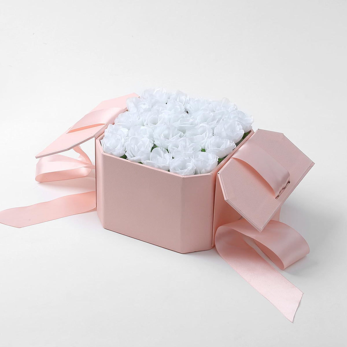 100Pcs 1.6In Mini Artificial Pink Cherry Blossom Flowers Head