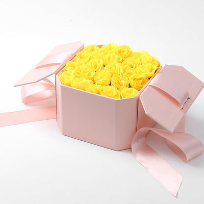 100Pcs 1.6In Mini Artificial Pink Cherry Blossom Flowers Head