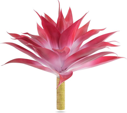 28 Inch Artificial Agave Plants Outdoor Set, Large Fake Plants Indoor for Home Decor, Realistic UV Resistant Faux Succulents Plants Without Pot, Set of 2