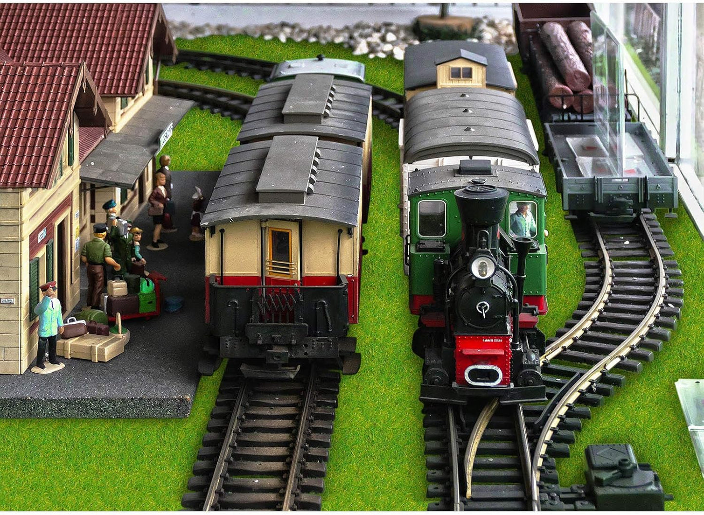 Artificial Model Grass Mat Trains Grass Green 100 x 250cm or 39"x 98"for Decoration Craft Scenery Model DIY CP138