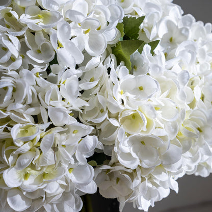 10PCS Faux Hydrangea Flower Hydrangea Artificial Flowers Hydrangea Bouquet Faux Flower Table Centerpieces for Home Wedding Bridal Bouquet Office Party DIY Floral Decor