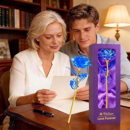 Birthday Gifts for Women Mom,Forever Rainbow Rose Flower For Delivery Prime | Christmas Rose Gifts For Women Mom,Purple Artificial Flowers Rose Gift For Women Her,Anniversary,Valentines,Stocking Stuffers