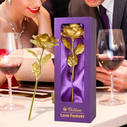 Birthday Gifts for Women Mom,Forever Rainbow Rose Flower For Delivery Prime | Christmas Rose Gifts For Women Mom,Purple Artificial Flowers Rose Gift For Women Her,Anniversary,Valentines,Stocking Stuffers