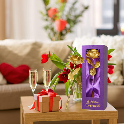 Birthday Gifts for Women Mom,Forever Rainbow Rose Flower For Delivery Prime | Christmas Rose Gifts For Women Mom,Purple Artificial Flowers Rose Gift For Women Her,Anniversary,Valentines,Stocking Stuffers