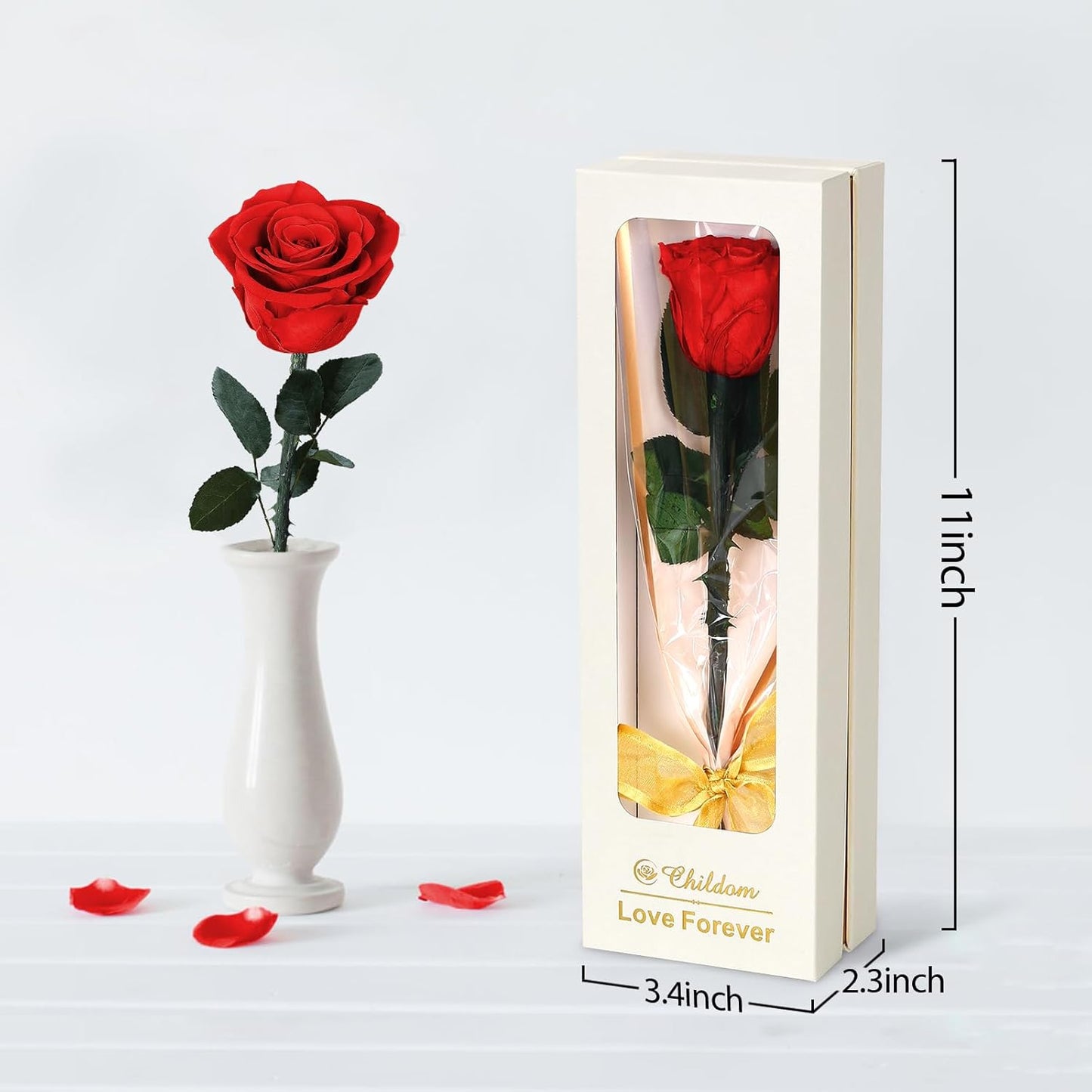 Birthday Gifts for Women Mom,Forever Rainbow Rose Flower For Delivery Prime | Christmas Rose Gifts For Women Mom,Purple Artificial Flowers Rose Gift For Women Her,Anniversary,Valentines,Stocking Stuffers