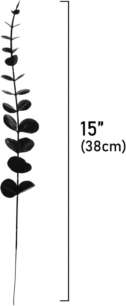 5 Pcs Artificial Eucalyptus Leaves Faux Eucalyptus Stems
