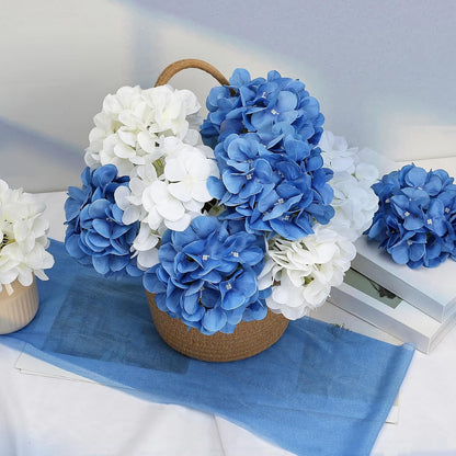 Red Hydrangea Artificial Flowers Silk Hydrangeas Bulk 104 PCS | Faux Hydrangea Flowers with Stems for Wedding Centerpieces FLoral Arrangement DIY Bouquets Home Baby Shower Party Decor