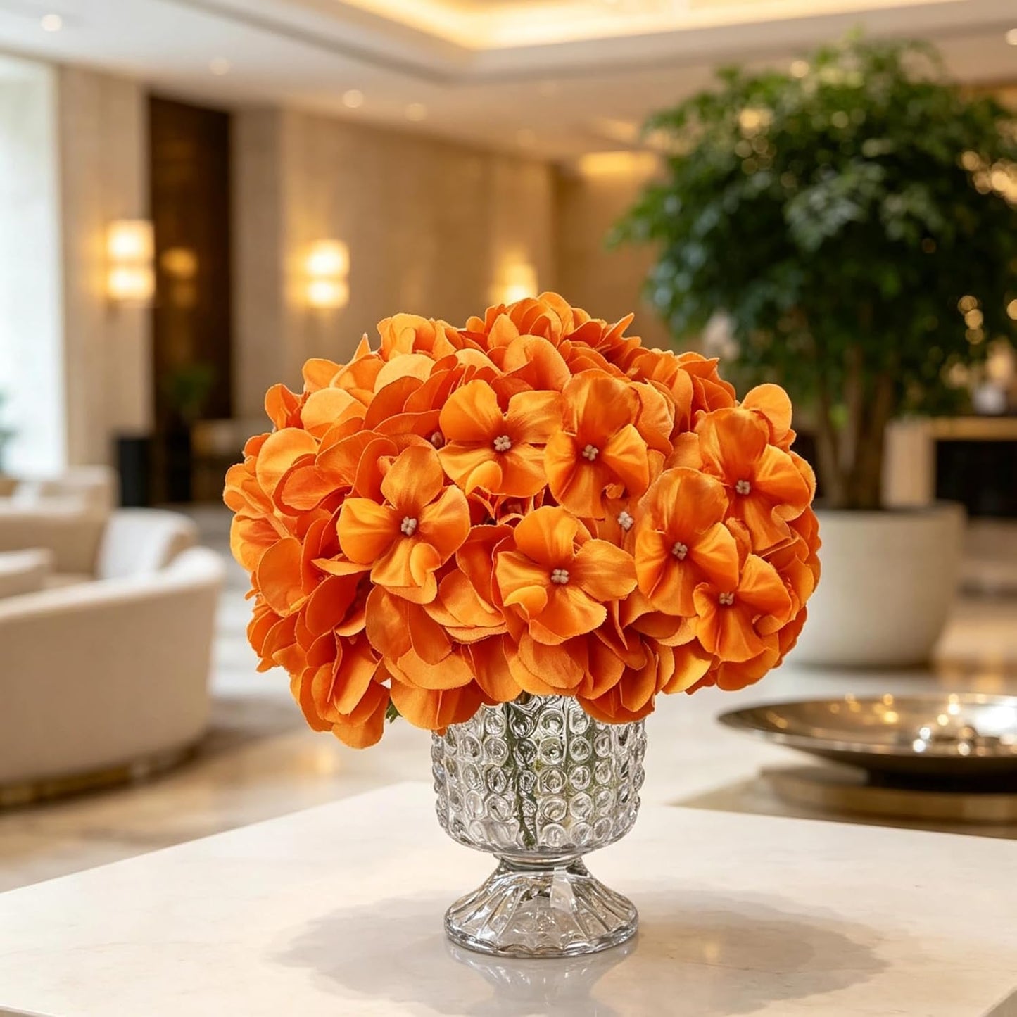 Red Hydrangea Artificial Flowers Silk Hydrangeas Bulk 104 PCS | Faux Hydrangea Flowers with Stems for Wedding Centerpieces FLoral Arrangement DIY Bouquets Home Baby Shower Party Decor