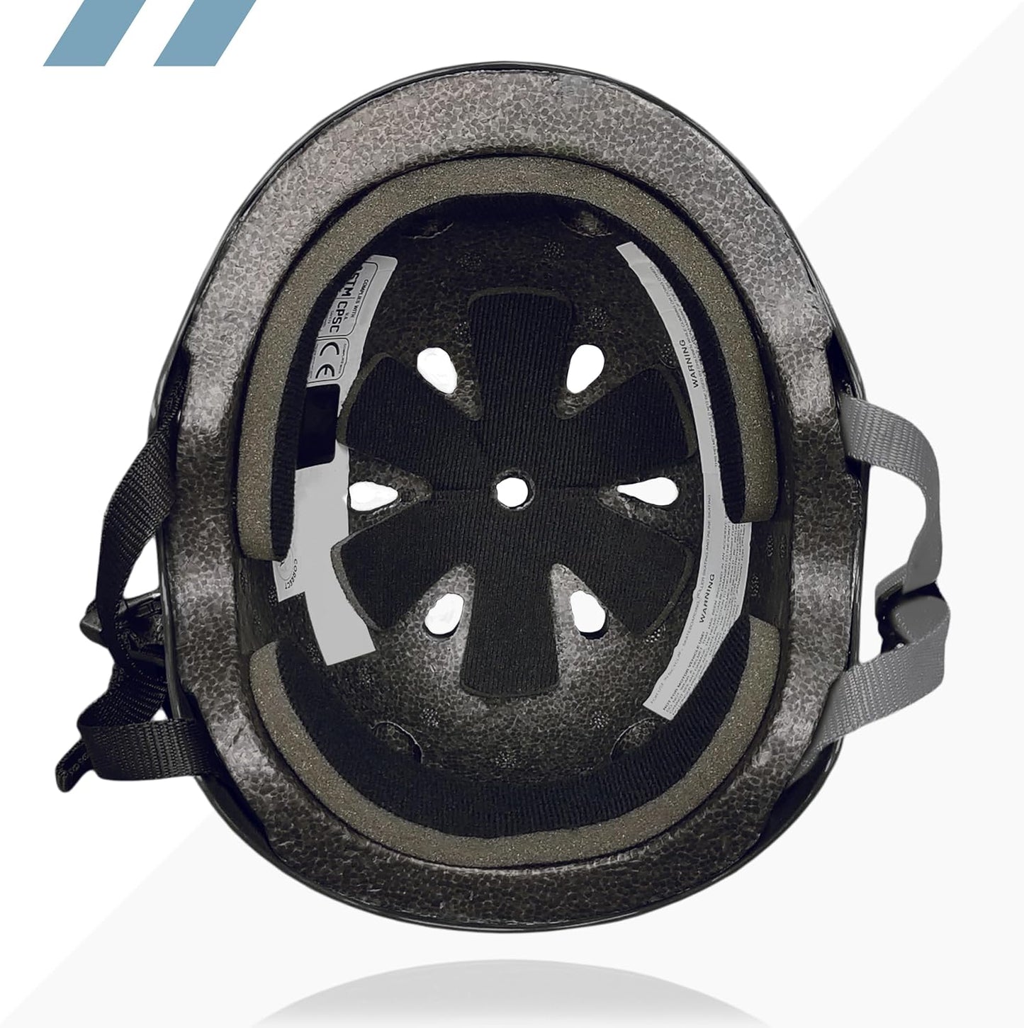 Triple Certified Multisport Helmet - Ideal for Bike, Scooter, Skateboard, Roller Skate and Inline Skate