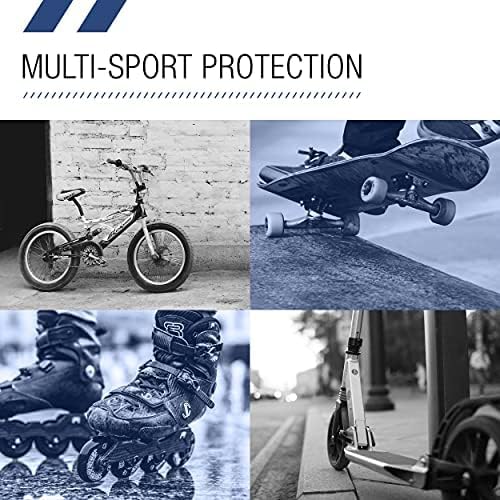Triple Certified Multisport Helmet - Ideal for Bike, Scooter, Skateboard, Roller Skate and Inline Skate
