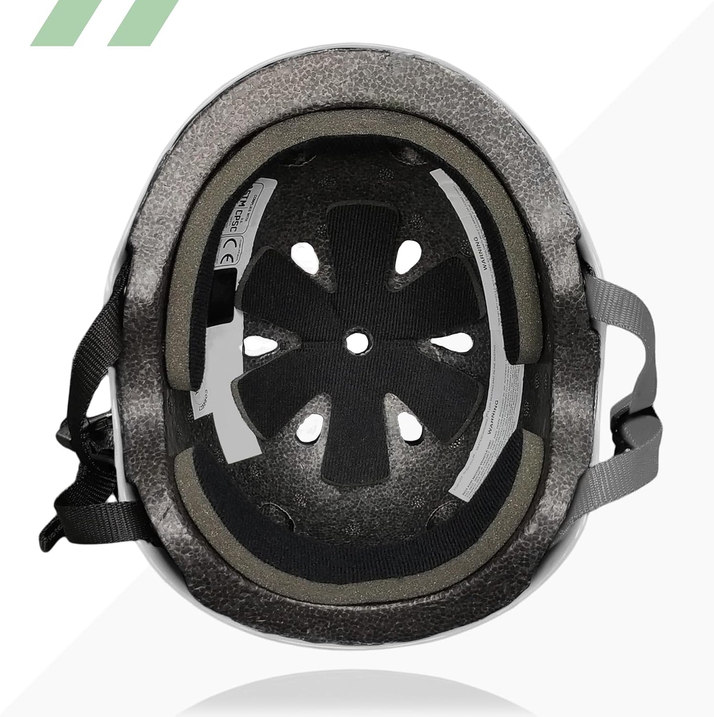 Triple Certified Multisport Helmet - Ideal for Bike, Scooter, Skateboard, Roller Skate and Inline Skate