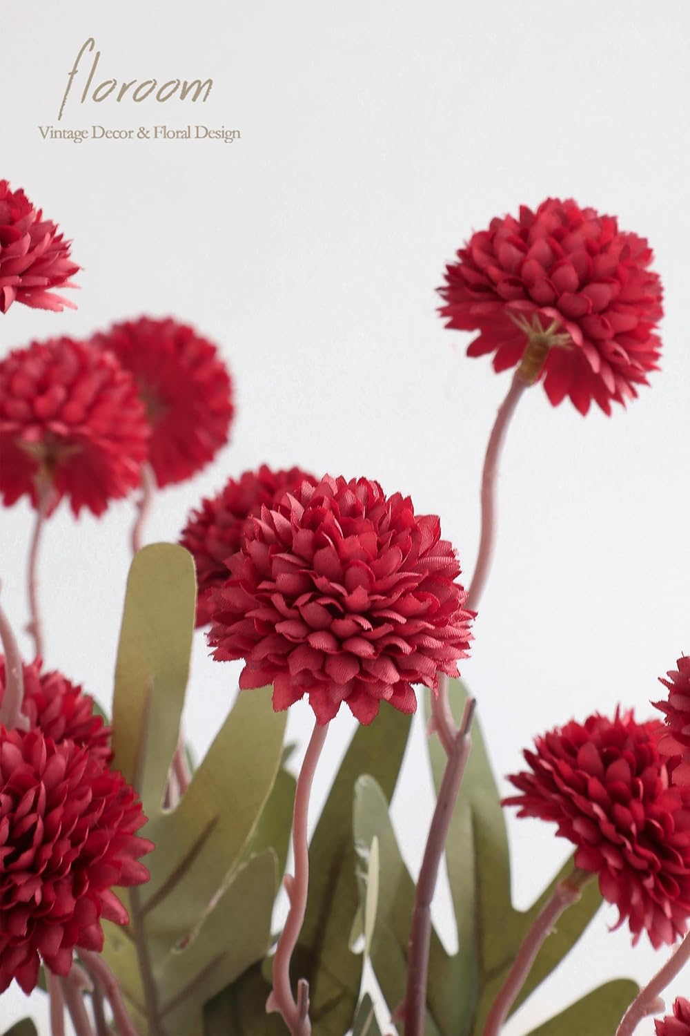 5pcs Coral Pink Faux Silk Mums Artificial Flowers, Bulk Fake Small Mini Chrysanthemums with Stems for DIY Wedding Centerpieces Floral Arrangements Vase Fillers Home Decorations