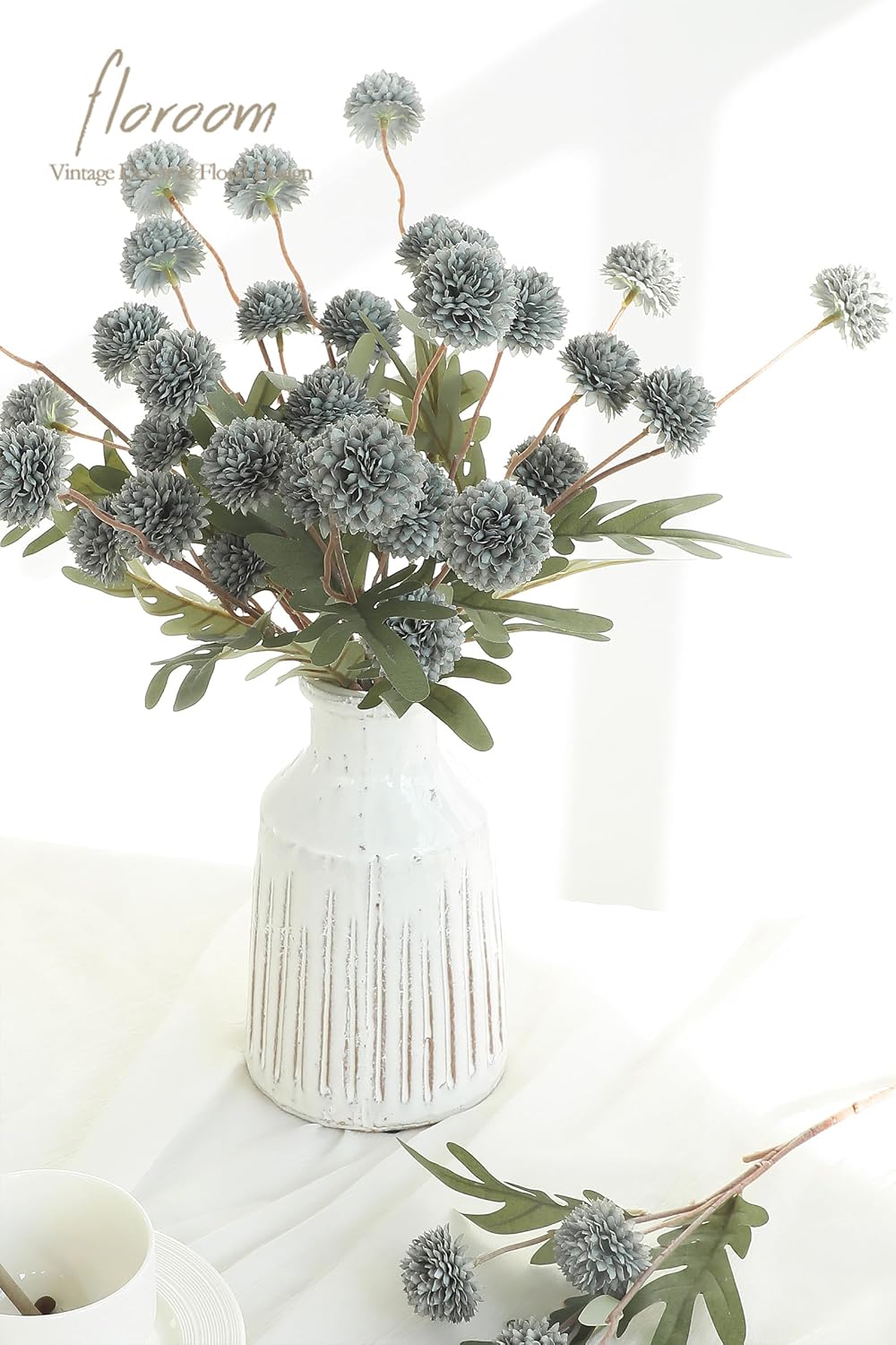 5pcs Coral Pink Faux Silk Mums Artificial Flowers, Bulk Fake Small Mini Chrysanthemums with Stems for DIY Wedding Centerpieces Floral Arrangements Vase Fillers Home Decorations