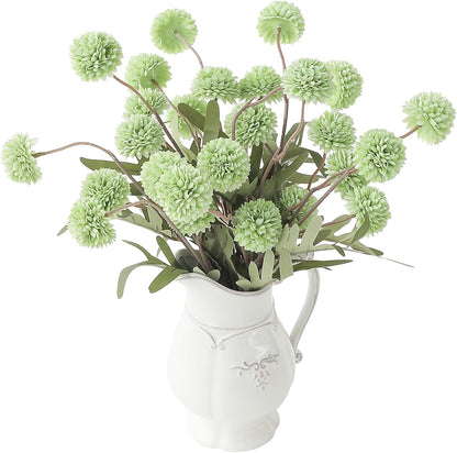 5pcs Coral Pink Faux Silk Mums Artificial Flowers, Bulk Fake Small Mini Chrysanthemums with Stems for DIY Wedding Centerpieces Floral Arrangements Vase Fillers Home Decorations