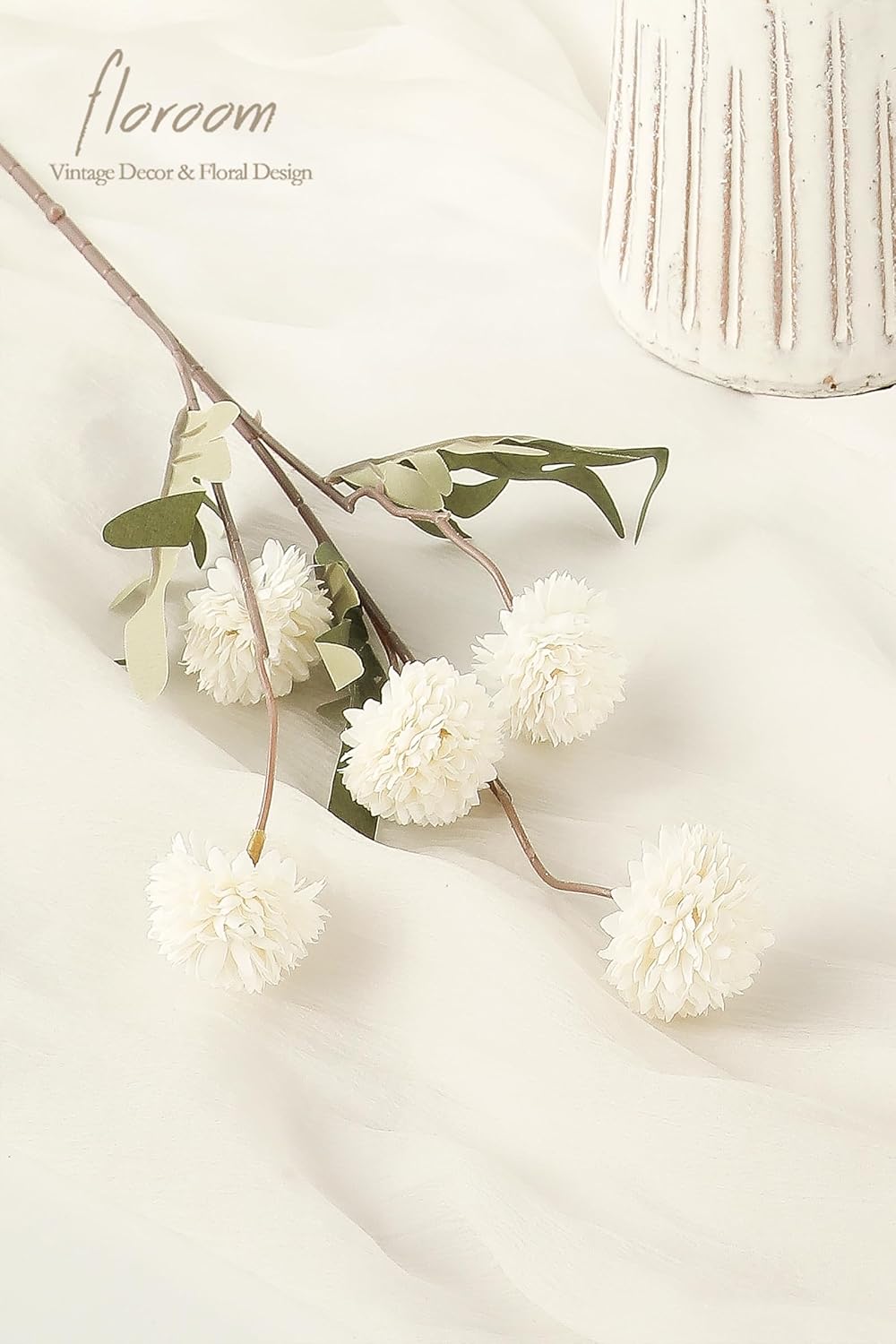 5pcs Coral Pink Faux Silk Mums Artificial Flowers, Bulk Fake Small Mini Chrysanthemums with Stems for DIY Wedding Centerpieces Floral Arrangements Vase Fillers Home Decorations