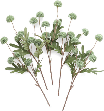 5pcs Coral Pink Faux Silk Mums Artificial Flowers, Bulk Fake Small Mini Chrysanthemums with Stems for DIY Wedding Centerpieces Floral Arrangements Vase Fillers Home Decorations