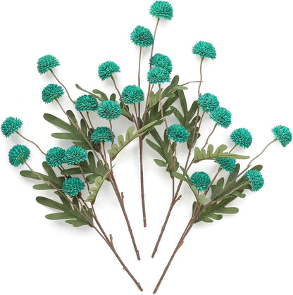 5pcs Coral Pink Faux Silk Mums Artificial Flowers, Bulk Fake Small Mini Chrysanthemums with Stems for DIY Wedding Centerpieces Floral Arrangements Vase Fillers Home Decorations