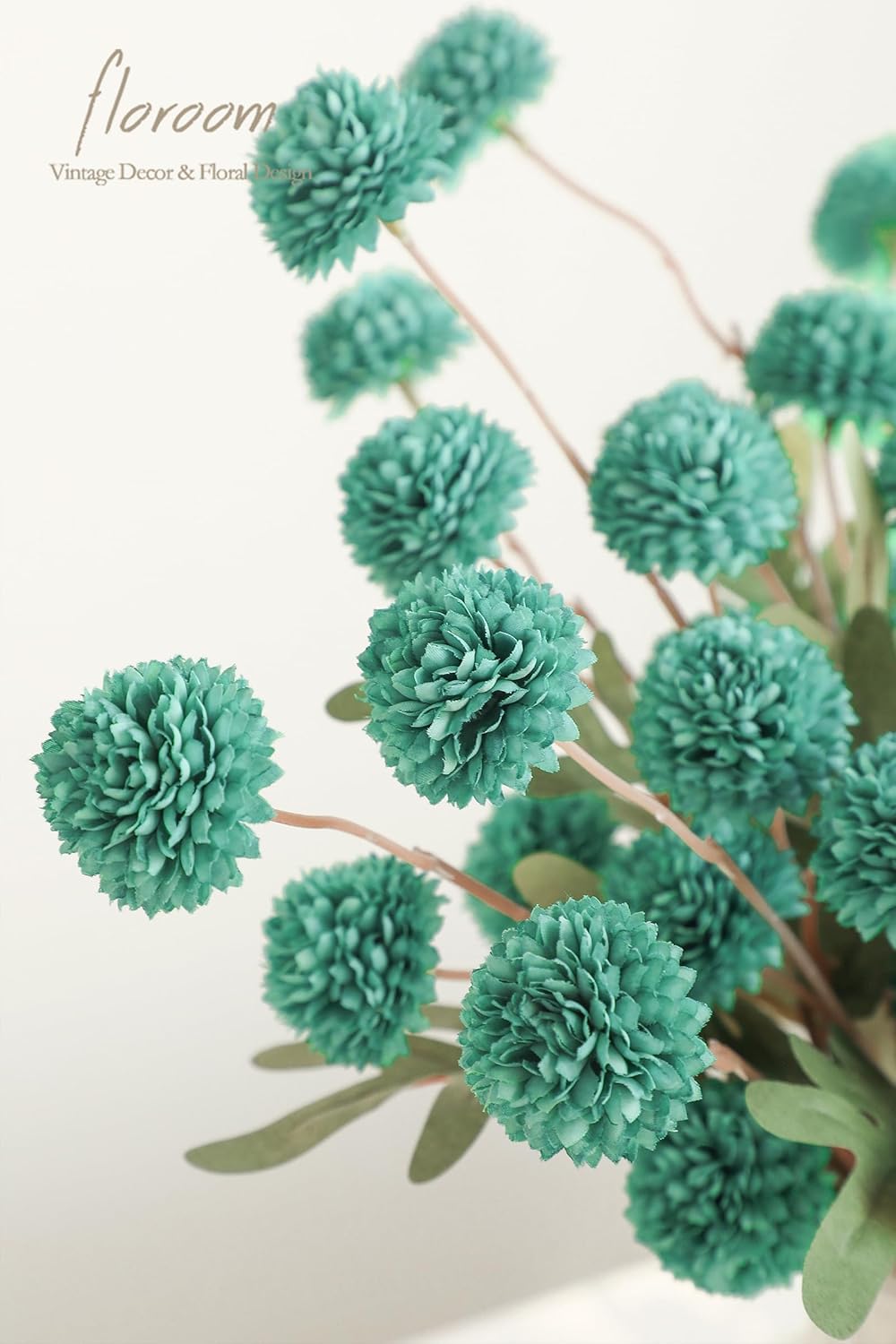 5pcs Coral Pink Faux Silk Mums Artificial Flowers, Bulk Fake Small Mini Chrysanthemums with Stems for DIY Wedding Centerpieces Floral Arrangements Vase Fillers Home Decorations