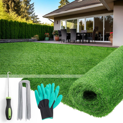 Artificial Turf Grass Outdoor Indoor 3x5ft, Synthetic Fake Grass for Dogs
