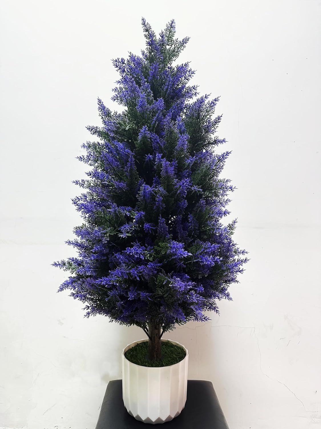 6FT Artificial Bonsai Tree in Pot – Large Realistic Cedar Tree Faux Pine Plant for Home & Office Decor, Hotel Lobby Entryway Greenery