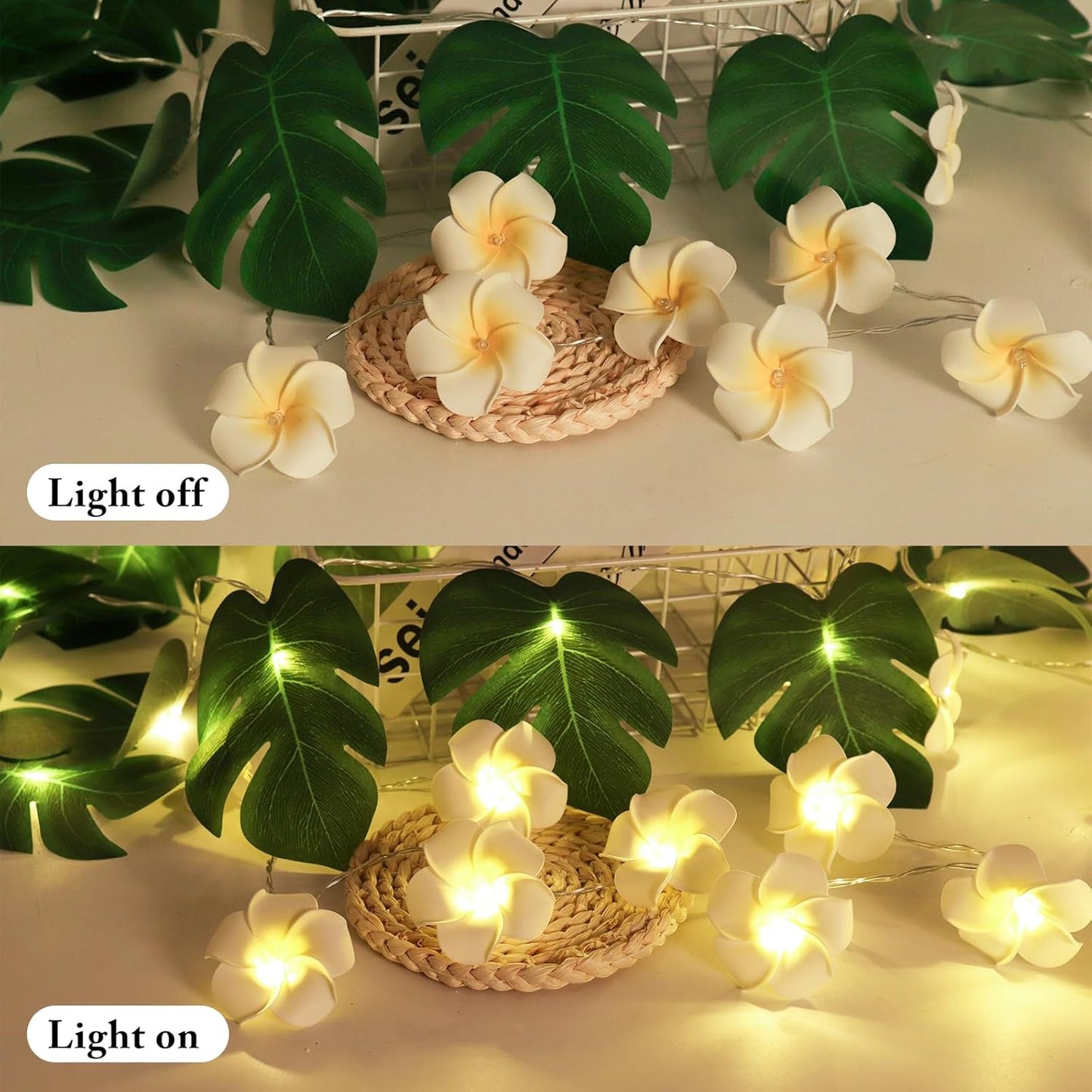 Artificial Large Palm Leaves Tree Plants 29in UV Resistant Greenery | Faux Tropical Monstera Turtle Leaf for Indoor Outdoor Home Garden Hawaiian Luau Jungle Beach Party Spring Summer Decoration